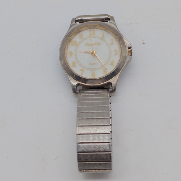 Aqualute Quartz Silver and Gold Analog Watch - Picture 2 of 4